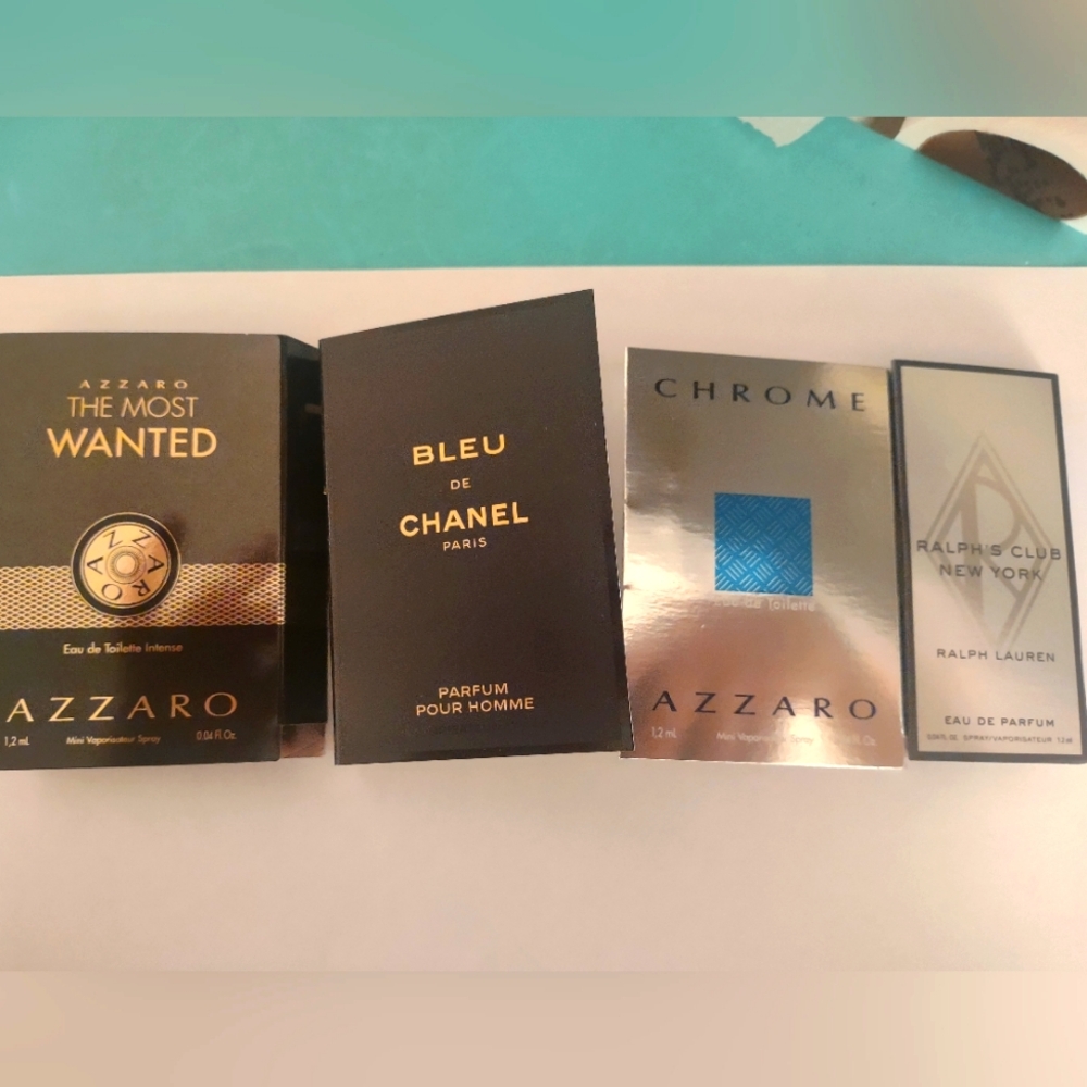 Azzaro and Chanel Fragrance Sampler Set